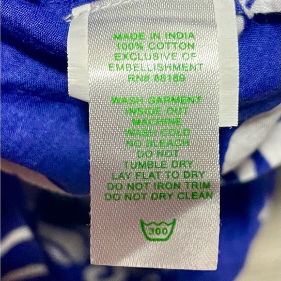 Lilly Pulitzer Cotton Tunic Size M - Picture 4 of 4